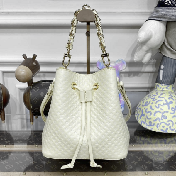 LV NÉONOÉ BB WHITE 25CM M22598