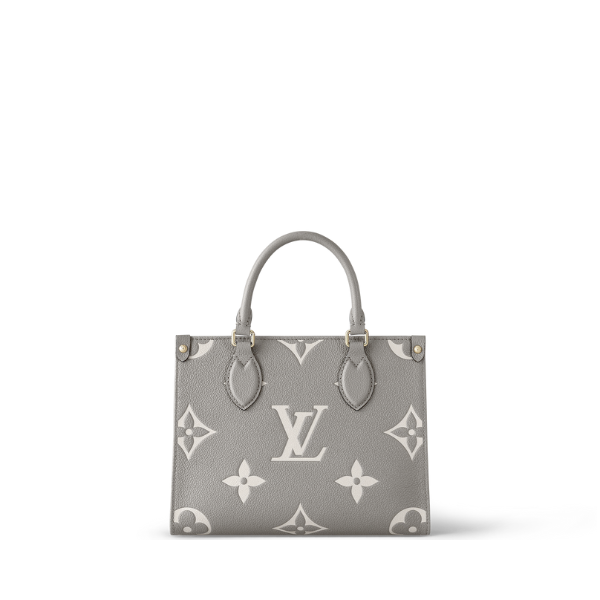 LV EMPREINTE ONTHEGO PM GREY 25CM M45654