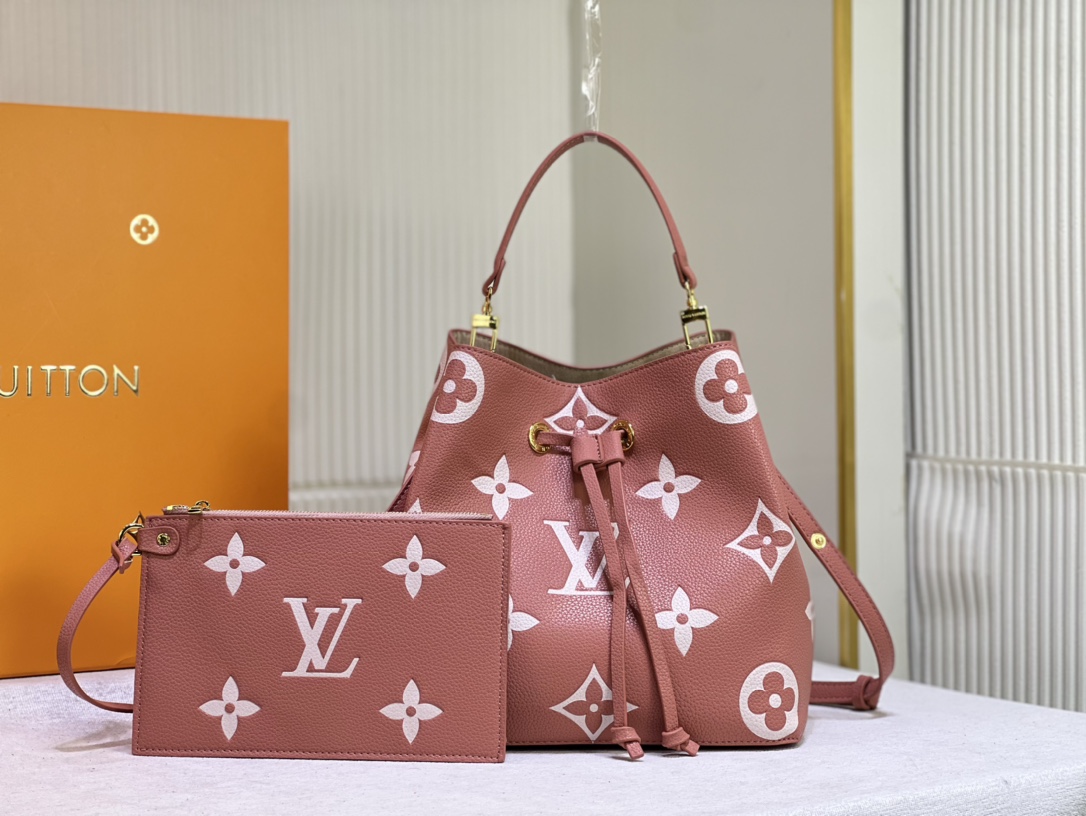 LV NÉONOÉ MM PINK 26CM M45555
