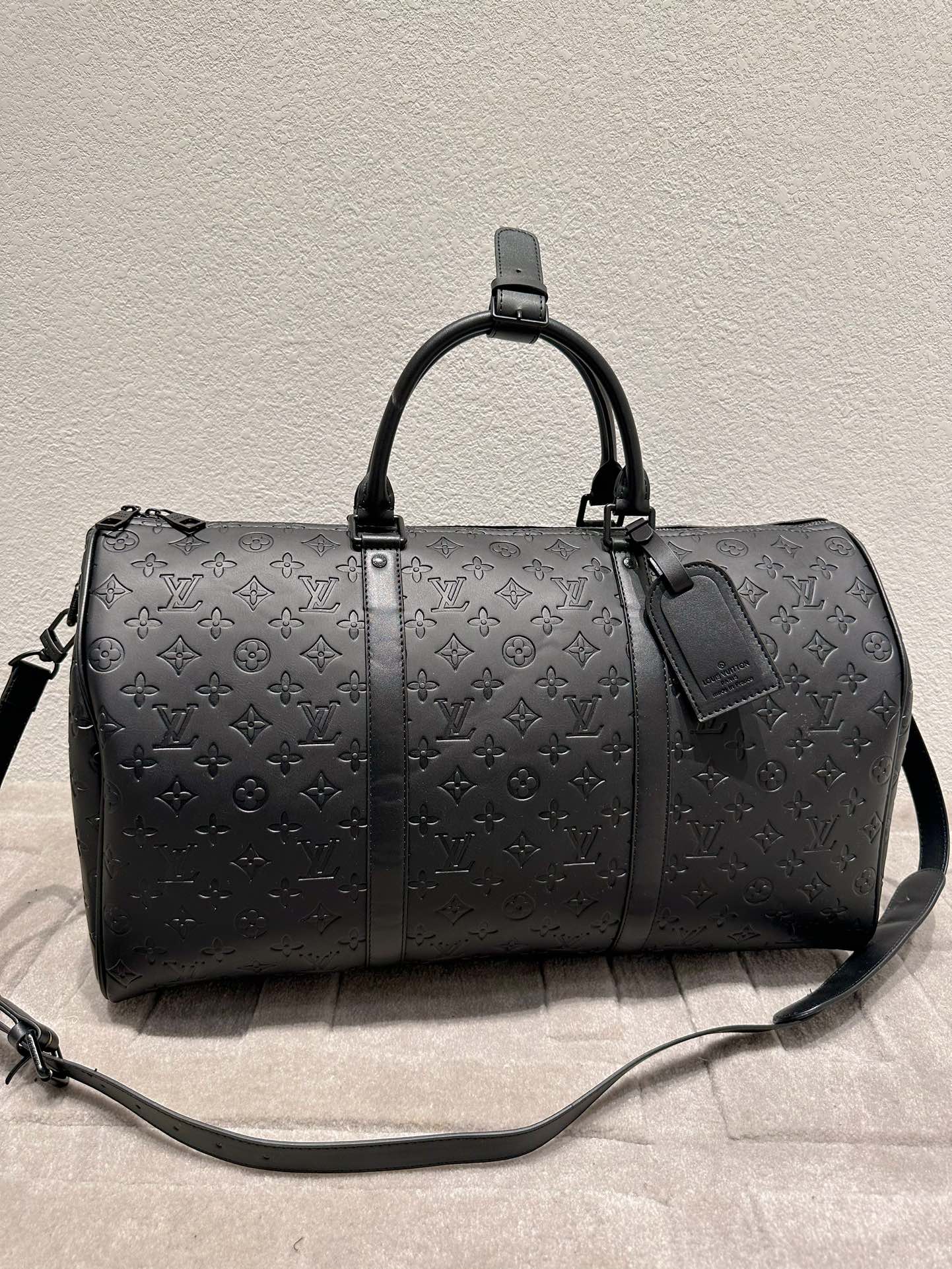 LV KEEPALL BANDOULIÈRE 50 BLACK M44810