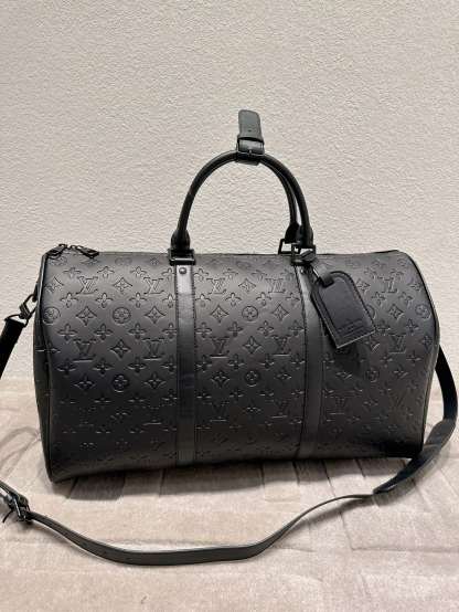 LV KEEPALL BANDOULIÈRE 50 BLACK M44810