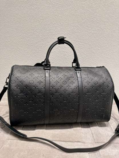 LV KEEPALL BANDOULIÈRE 50 BLACK M44810