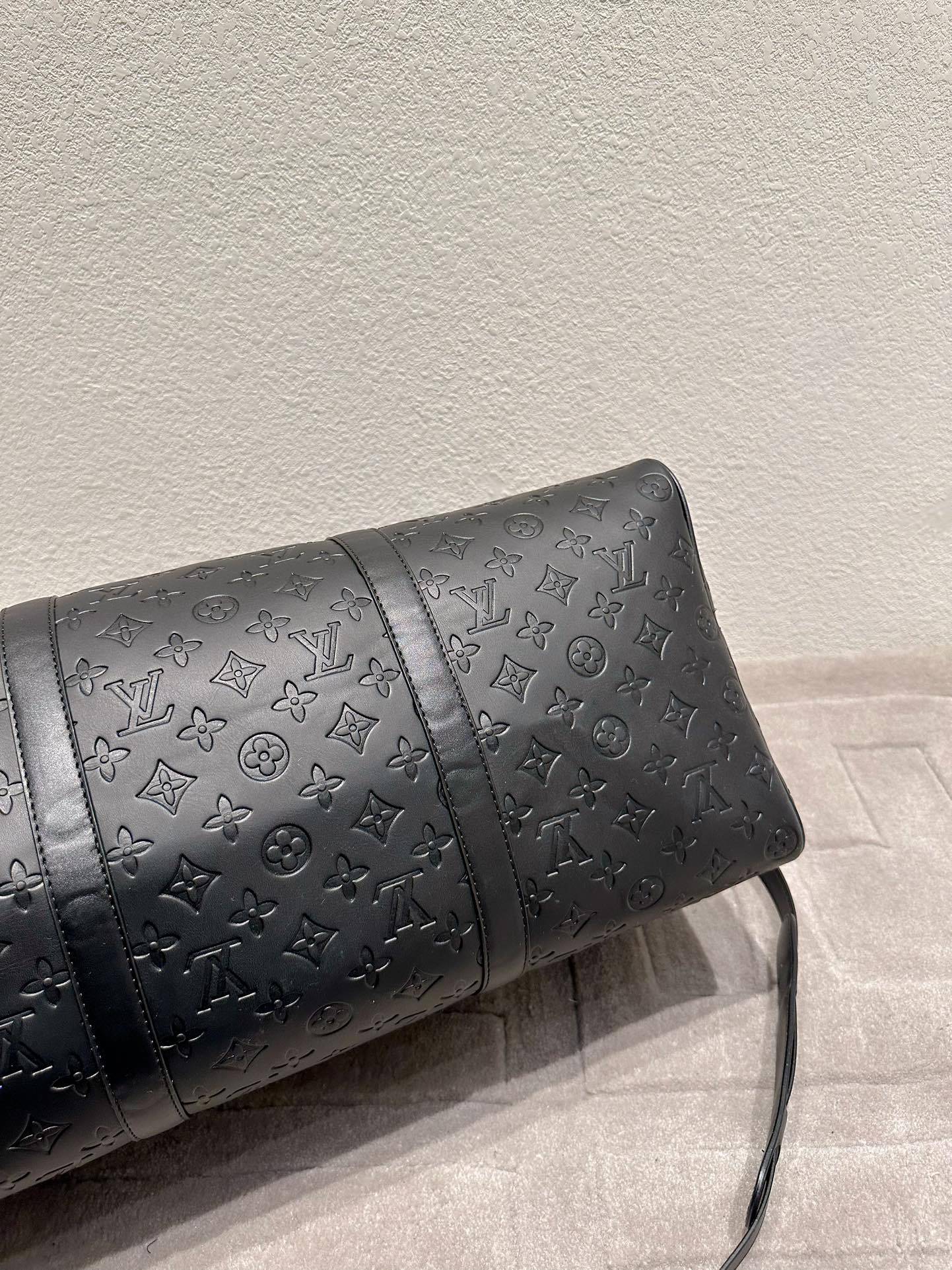 LV KEEPALL BANDOULIÈRE 50 BLACK M44810