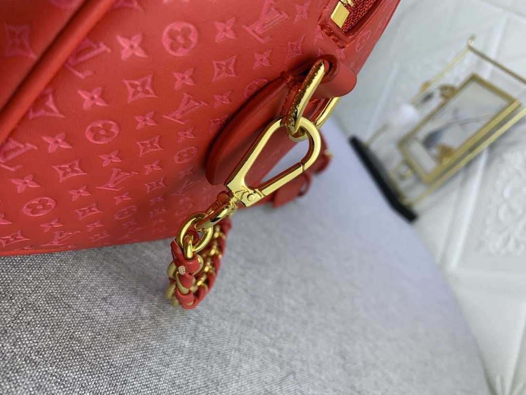 LV SPEEDY BANDOULIÈRE 20 RED M22286