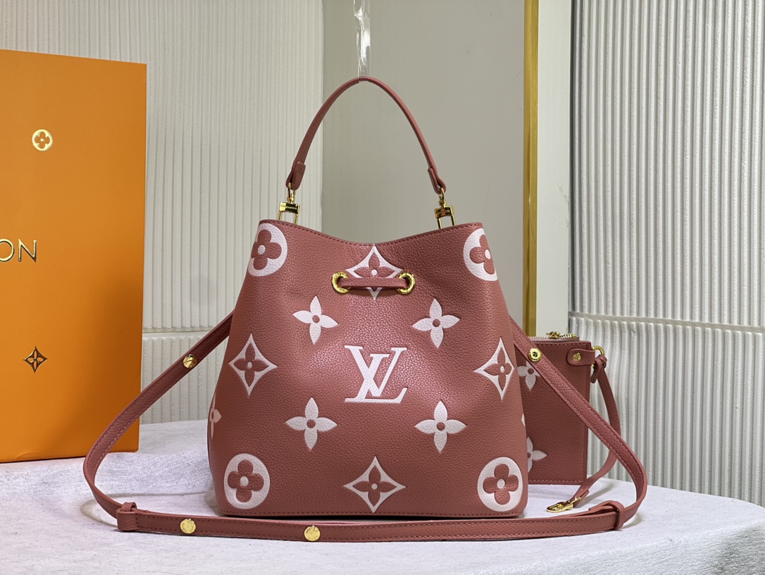 LV NÉONOÉ MM PINK 26CM M45555
