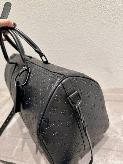 LV KEEPALL BANDOULIÈRE 50 BLACK M44810