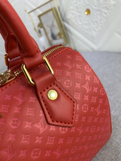 LV SPEEDY BANDOULIÈRE 20 RED M22286
