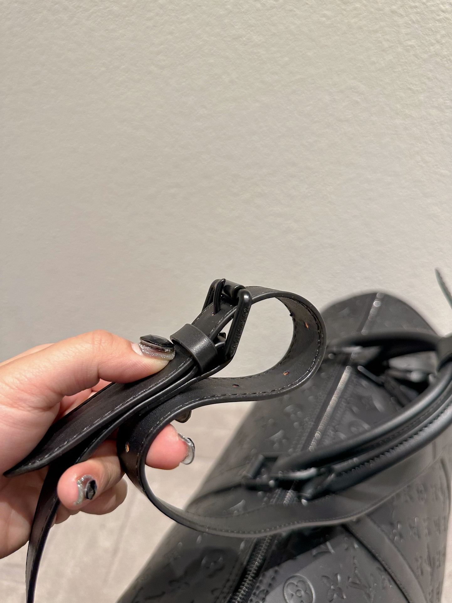 LV KEEPALL BANDOULIÈRE 50 BLACK M44810