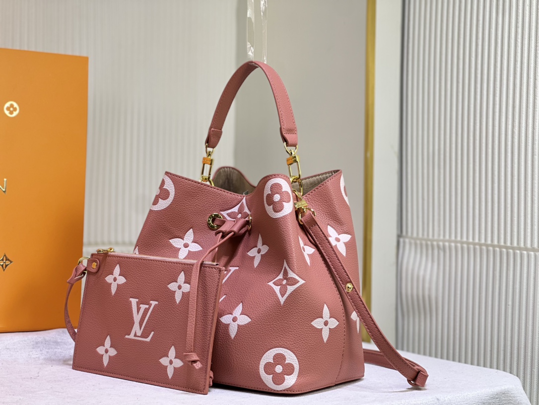LV NÉONOÉ MM PINK 26CM M45555