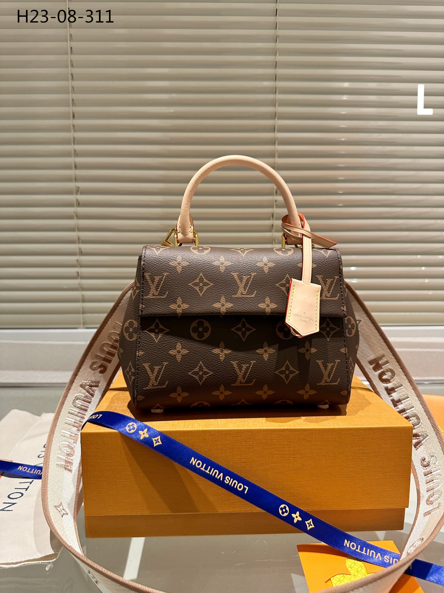 LV CLUNY MINI MONOGRAM CANVAS 20CM M46055