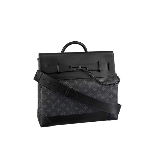 LV STEAMER MONOGRAM ECLIPSE BLACK 45CM M44731