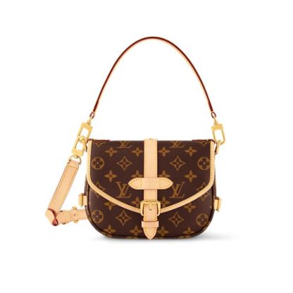 LV SAUMUR BB MONOGRAM BROWN 20CM M46740