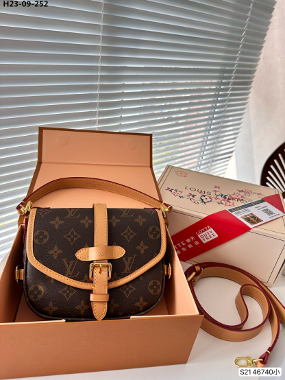 LV SAUMUR BB MONOGRAM BROWN 20CM M46740
