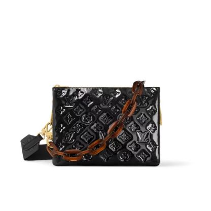 LV COUSSIN PM BAG BLACK 27CM M22614