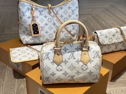 LV SPEEDY BANDOULIÈRE 20 MULTICOLOR BEIGE 20CM M24709