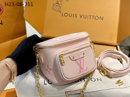 LV MINI BUMBAG PINK 18CM M82347
