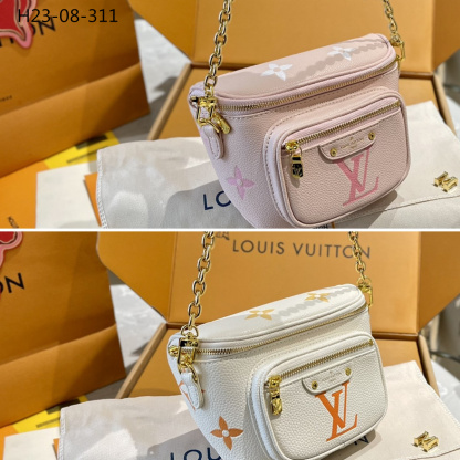 LV MINI BUMBAG PINK 18CM M82347