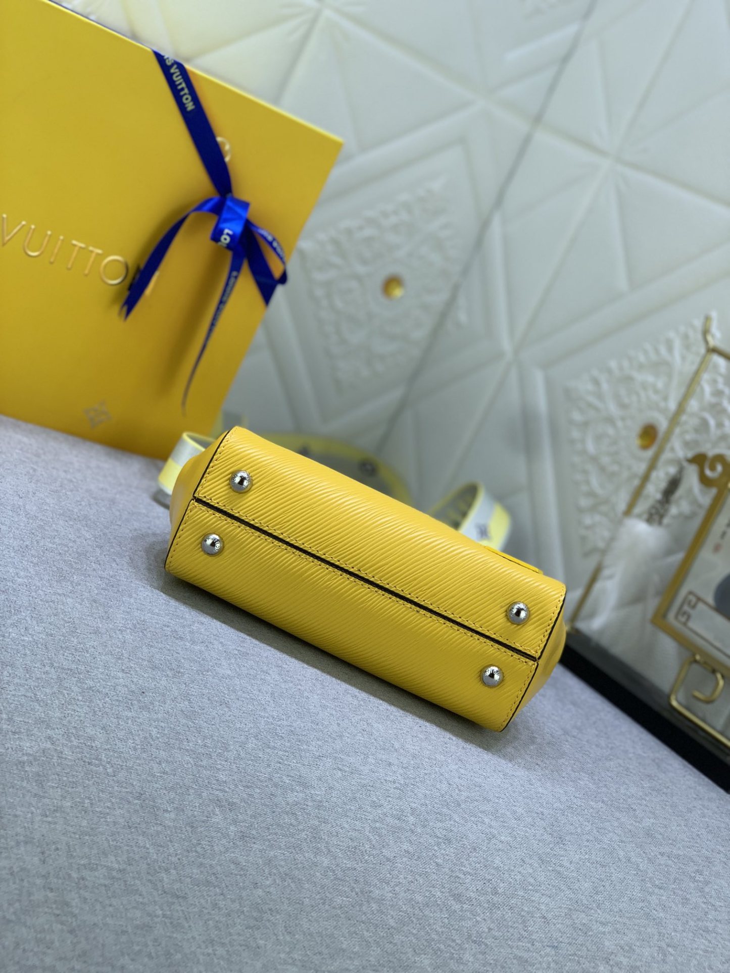 LV CLUNY MINI YELLOW 20CM M22616