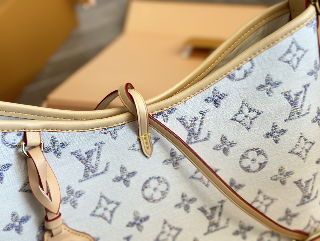 LV CARRYALL PM MULTICOLOR BEIGE 29CM M24707