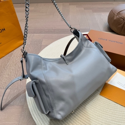LV CARRYALL DARK MM GRIS TRIANON 40CM M12583