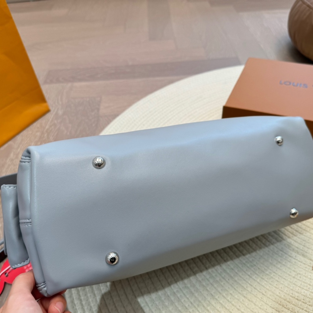 LV CARRYALL DARK MM GRIS TRIANON 40CM M12583