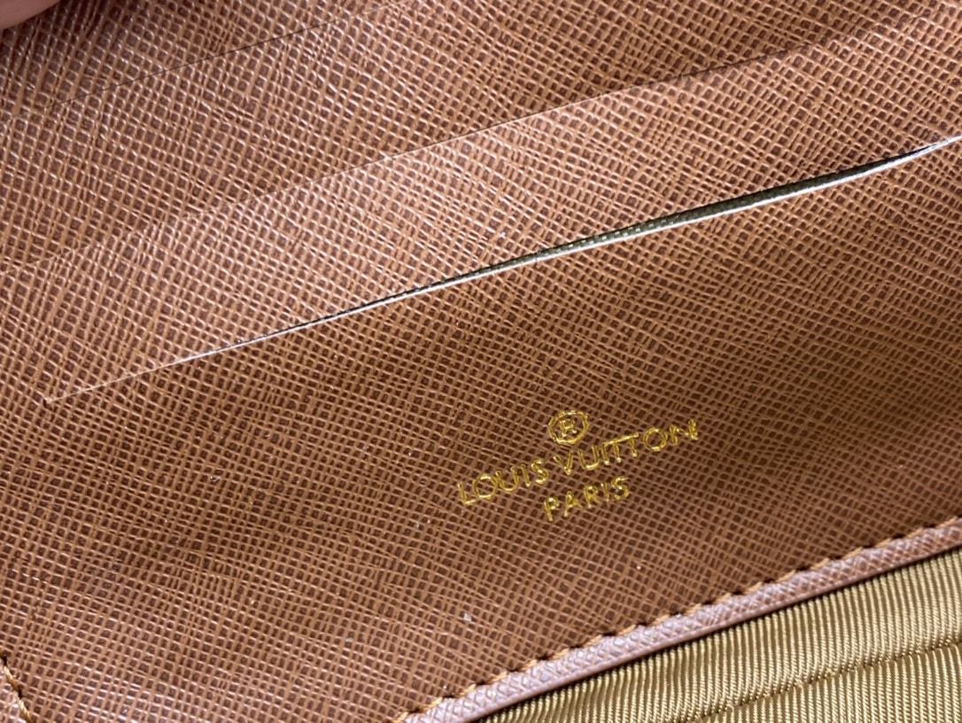 LV WALLET ON CHAIN IVY BEIGE BROWN M81911