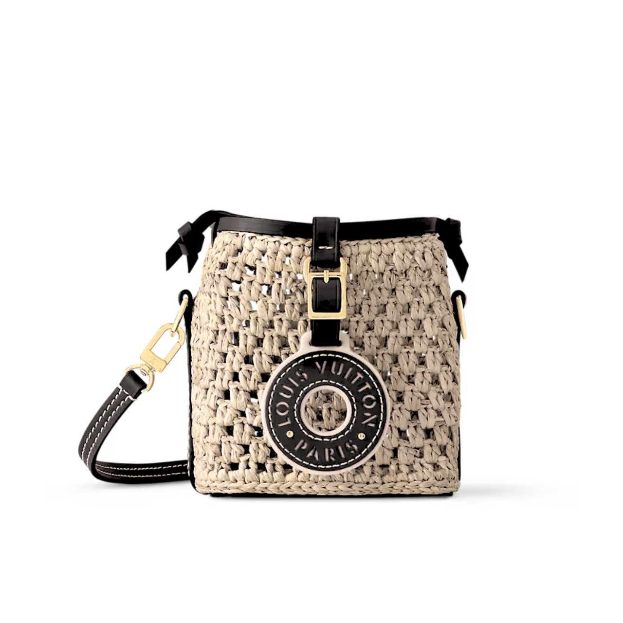 LV NOÉ PURSE BLACK 18CM