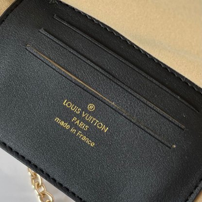 LV WALLET ON CHAIN IVY MONOGRAM CANVAS CREAM 23CM M83091