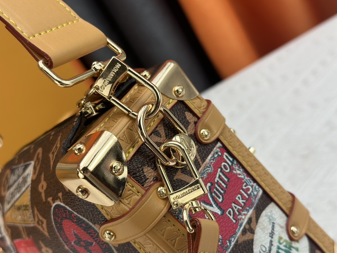 LV SIDE TRUNK MM FLIGHT MODE GASTON MONOGRAM 21CM M47085