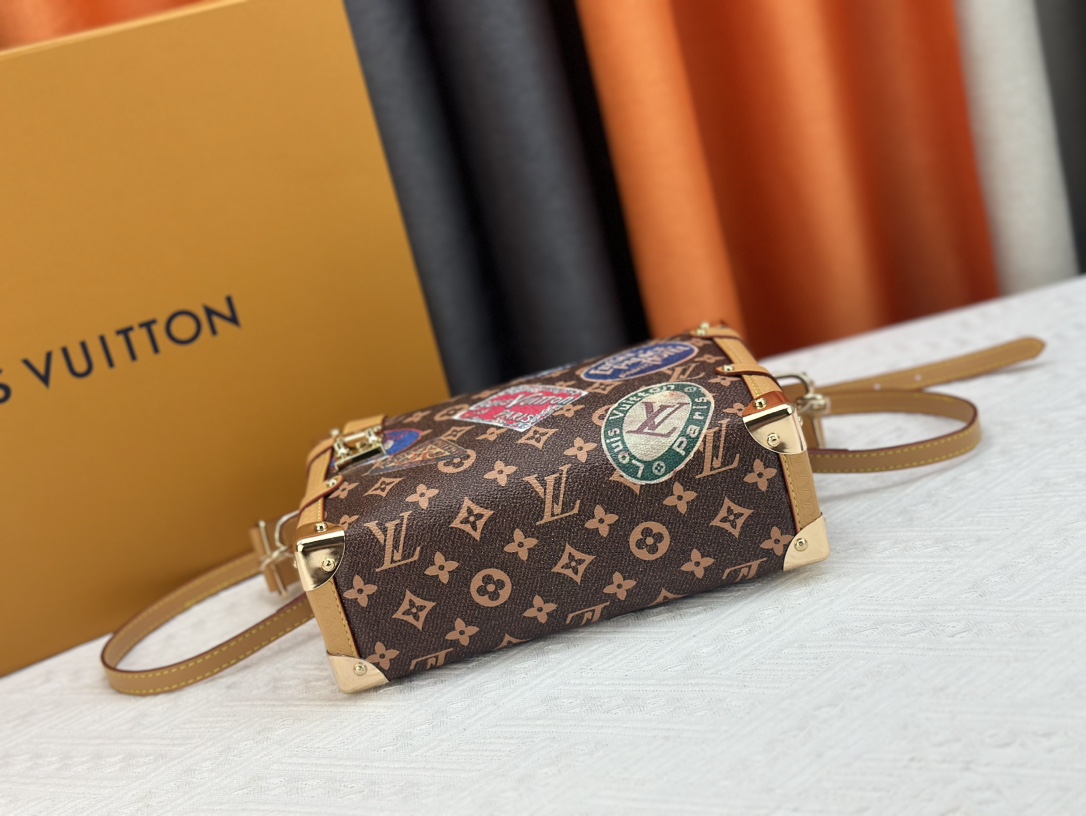 LV SIDE TRUNK MM FLIGHT MODE GASTON MONOGRAM 21CM M47085