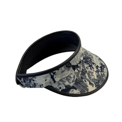 LV VISOR HAT BLACK