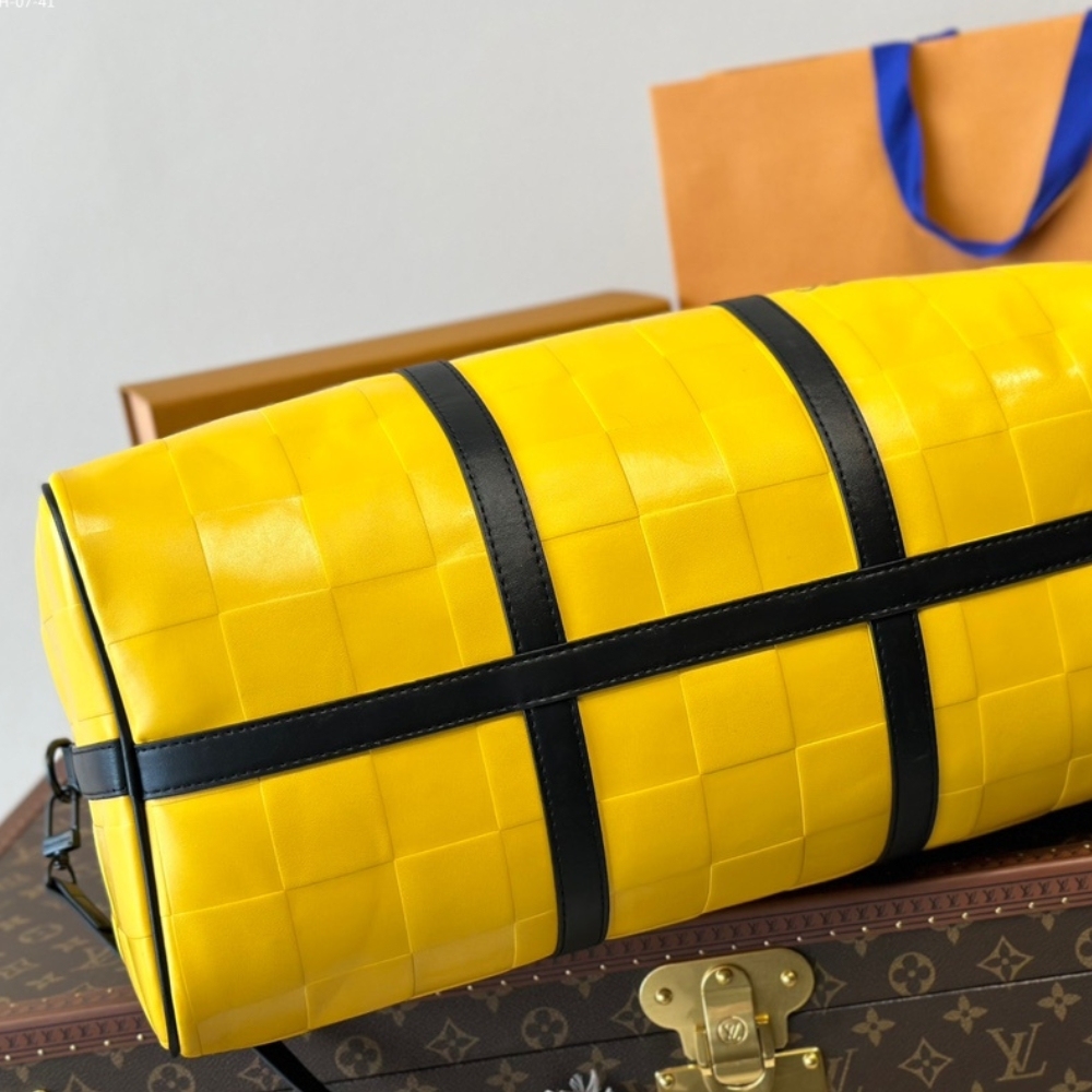 LV KEEPALL BANDOULIÈRE 50 YELLOW 50CM M25019