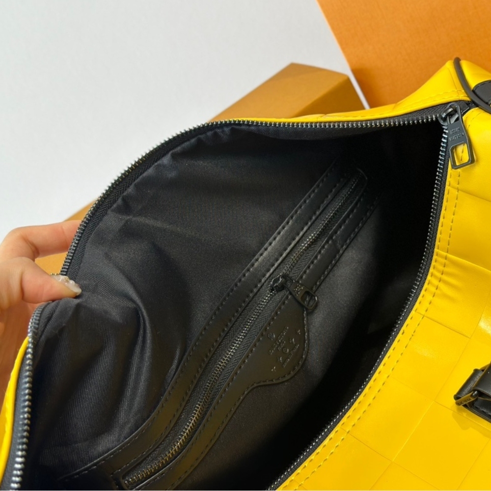 LV KEEPALL BANDOULIÈRE 50 YELLOW 50CM M25019