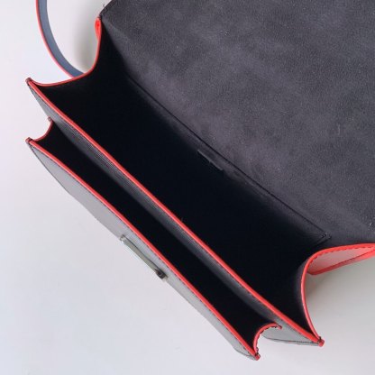 M50377 SOFT TRUNK black 24cm Handbag