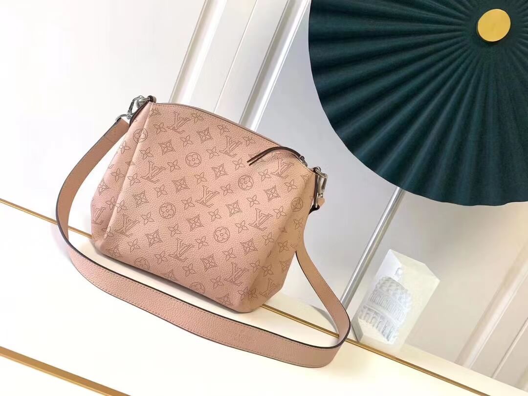 M51219 Babylone Chain BB Shoulder Bag Mahina leather Pink Magnolia