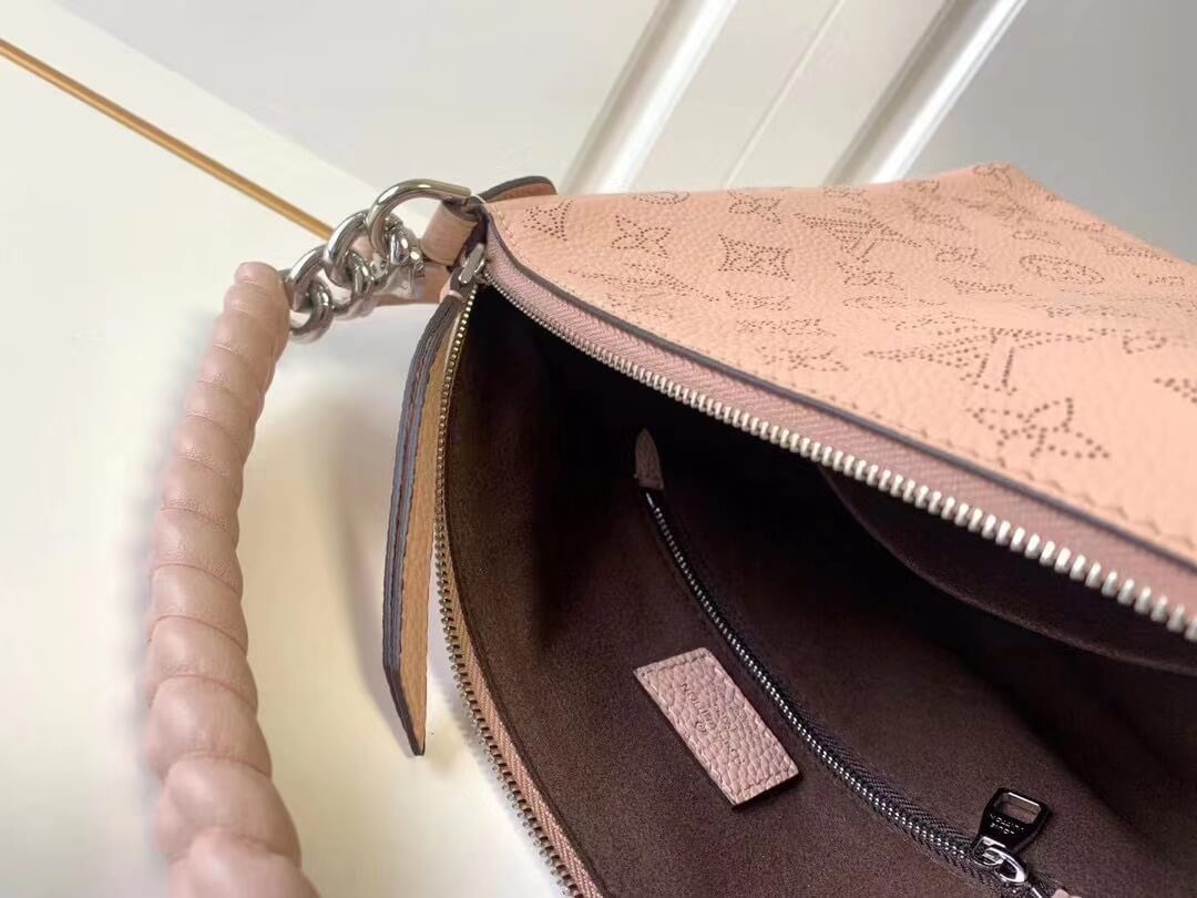 M51219 Babylone Chain BB Shoulder Bag Mahina leather Pink Magnolia