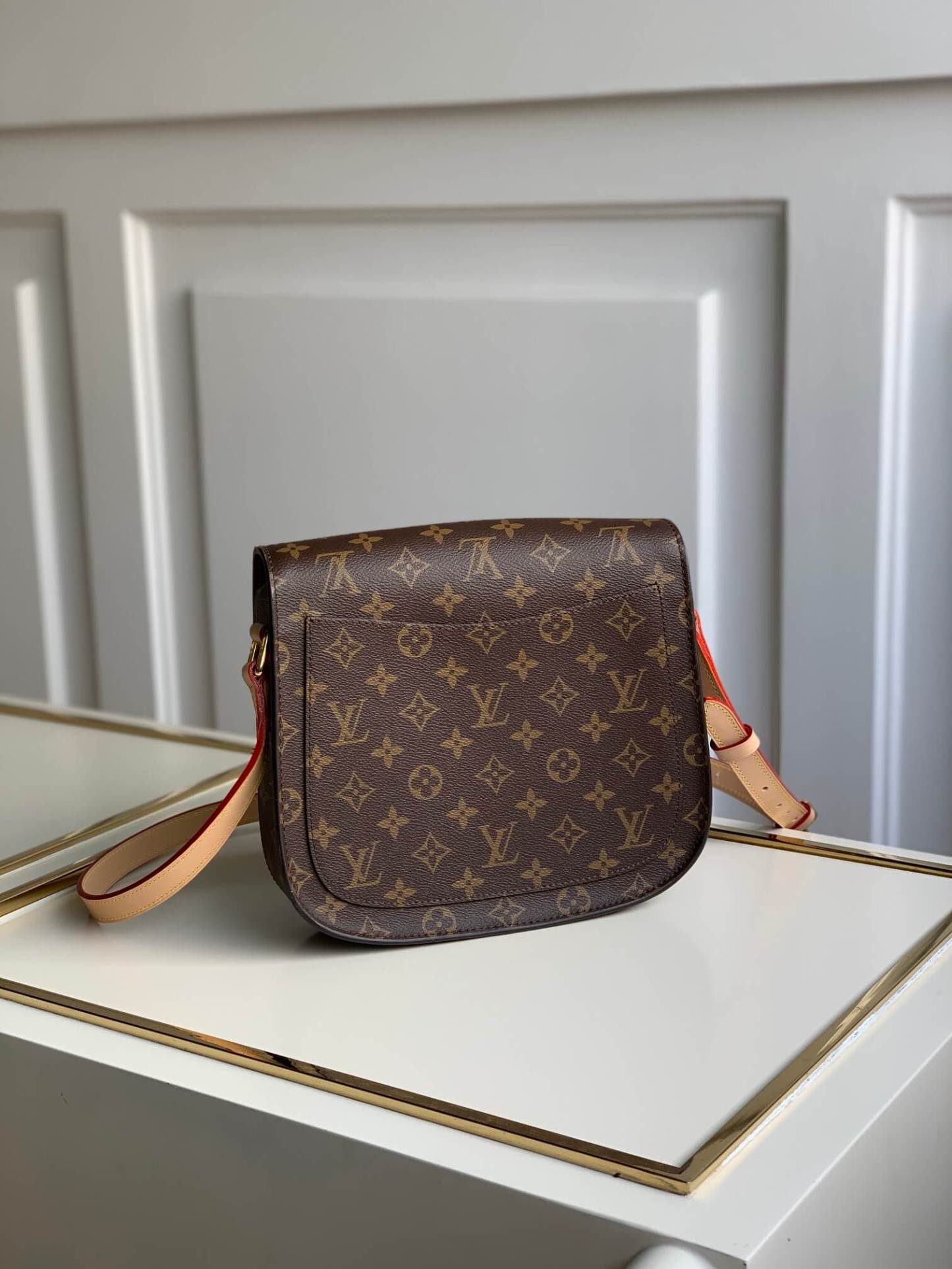 M51242 Saint Cloud messenger bag Khaki Monogram