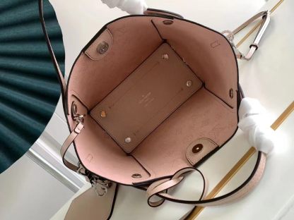 M54353 Hina PM Magnolia pink silver hardware tote bucket bag Two bags in one (2 in 1)