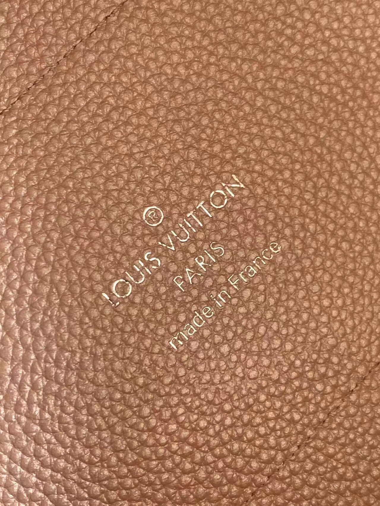 M54353 Hina PM Magnolia pink silver hardware tote bucket bag Two bags in one (2 in 1)