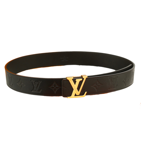 LUV SHADOW 40MM REVERSIBLE BELT GOLD BUCKLE
