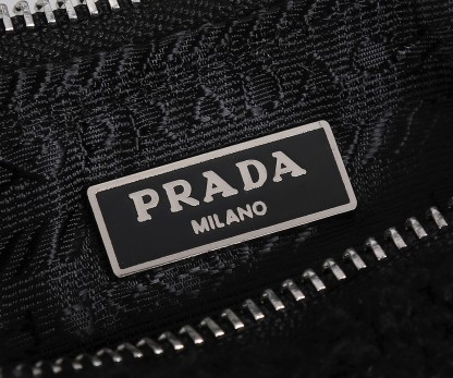 PR RE-EDITION 2000 TERRY MINI BAG BLACK 22CM 1NE515 2DXO F0967