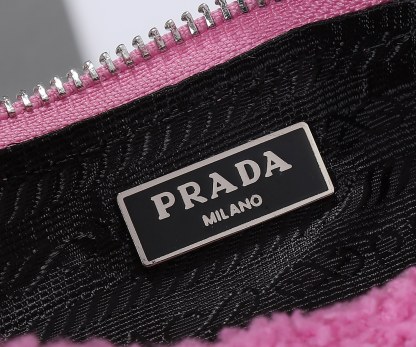 PR RE-EDITION 2000 TERRY MINI BAG PINK 22CM 1NE515 2DXO F046J