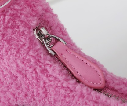 PR RE-EDITION 2000 TERRY MINI BAG PINK 22CM 1NE515 2DXO F046J