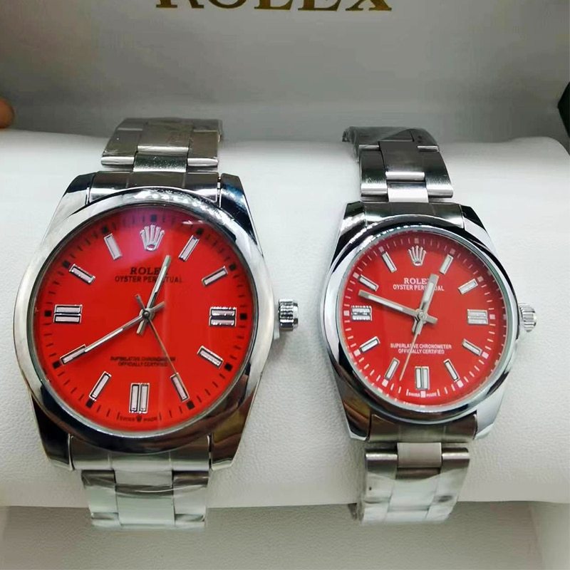 ROLEX OYSTER PERPETUAL RED 36MM 124300