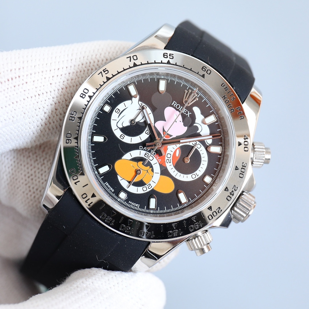 ROLEX COSMOGRAPH DAYTONA MICKEY MOUSE BLACK DIAL 40MM 116519LN 0027
