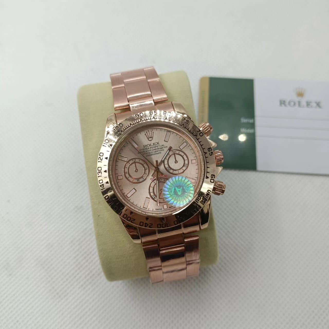 ROLEX COSMOGRAPH DAYTONA EVEROSE GOLD DAIL 40MM 116505 0012