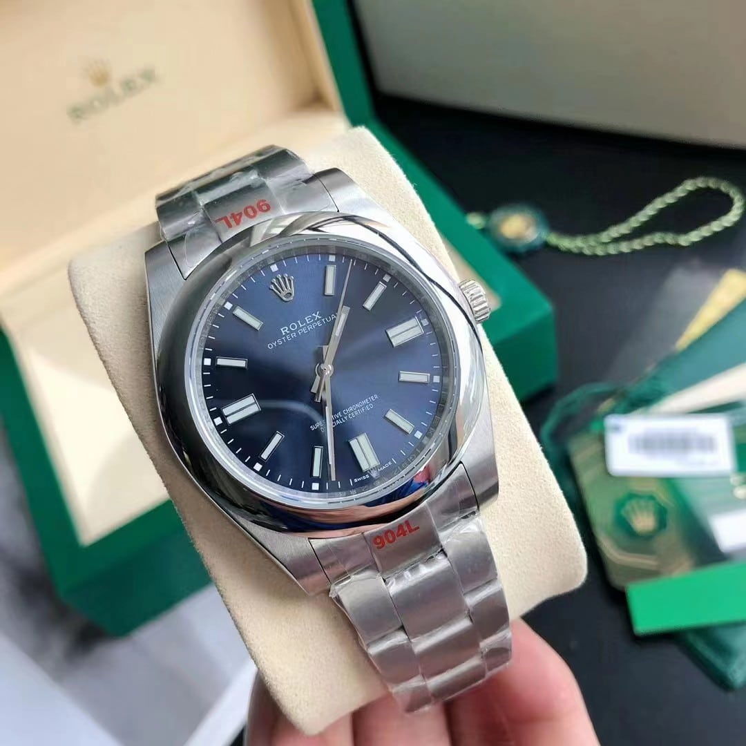 ROLEX OYSTER PERPETUAL NAVY BLUE 36MM 124300 0003