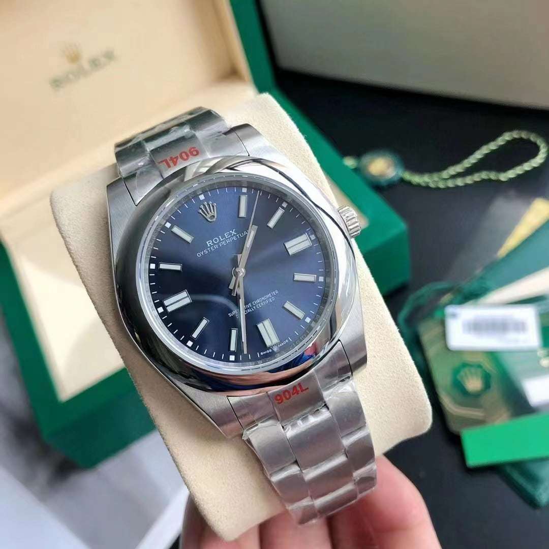 ROLEX OYSTER PERPETUAL NAVY BLUE 36MM 124300 0003