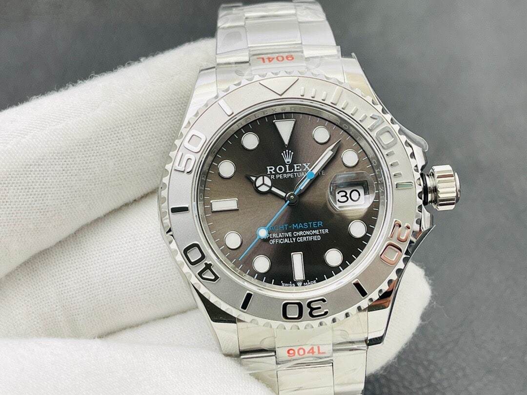ROLEX YACHT MASTER 37MM BLACK DIAL 268622 0002