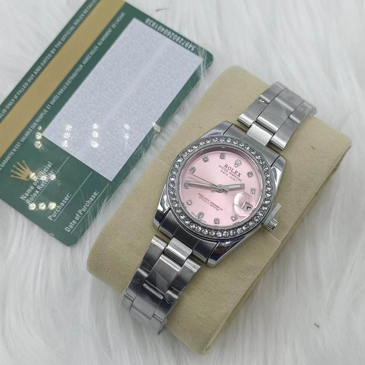 ROLEX DATEJUST PINK DAIL 31MM 278384RBR 0036